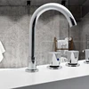 Vagsure Bathtub Faucet Diverter Brass Switch Control Valve For Cold and Hot Water Tap Faucet Waterfall Inlet G 1/2 6