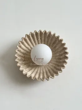 Luxury Wabi Sabi Stone Wall Lamp 1