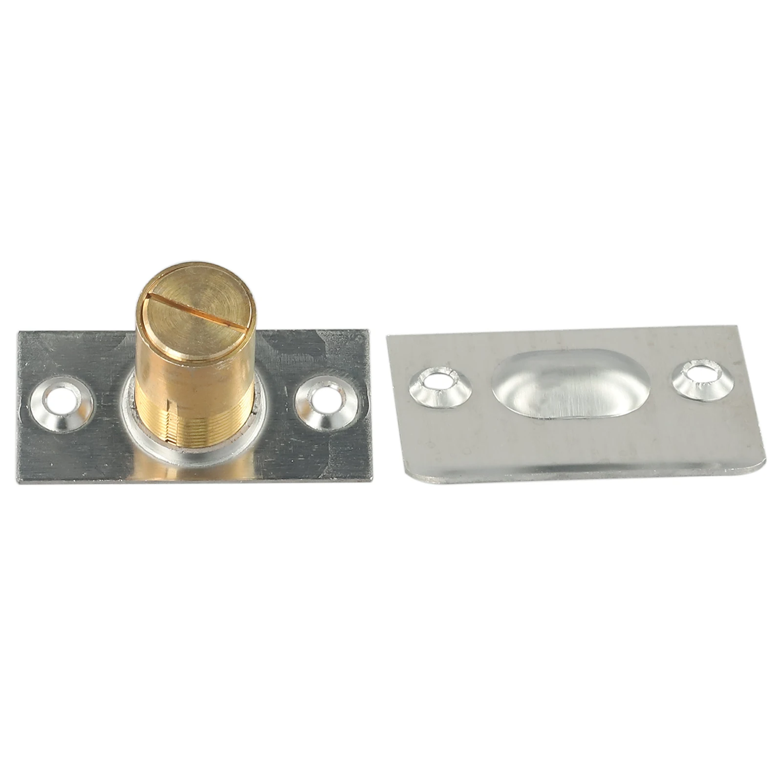 

1 Pc Spring I===ible Wooden==net Door Beads Loc=lo==set Ball Ca===h Latch Scre== Punchin=== Installati===========n Door Top Bead