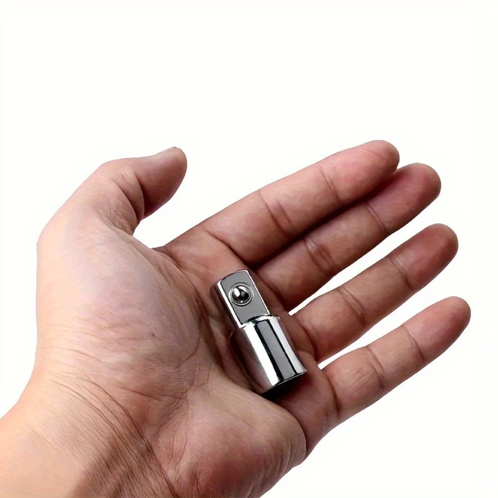 6 Stück Ratschenschlüssel-Steckschlüssel-Konverter-Hülsenkopf-Adapter 1/2 "bis 3/8" bis 1/4 "Edelstahl auf 1/4" bis 1/2 "bis 3/8" – Detail 7