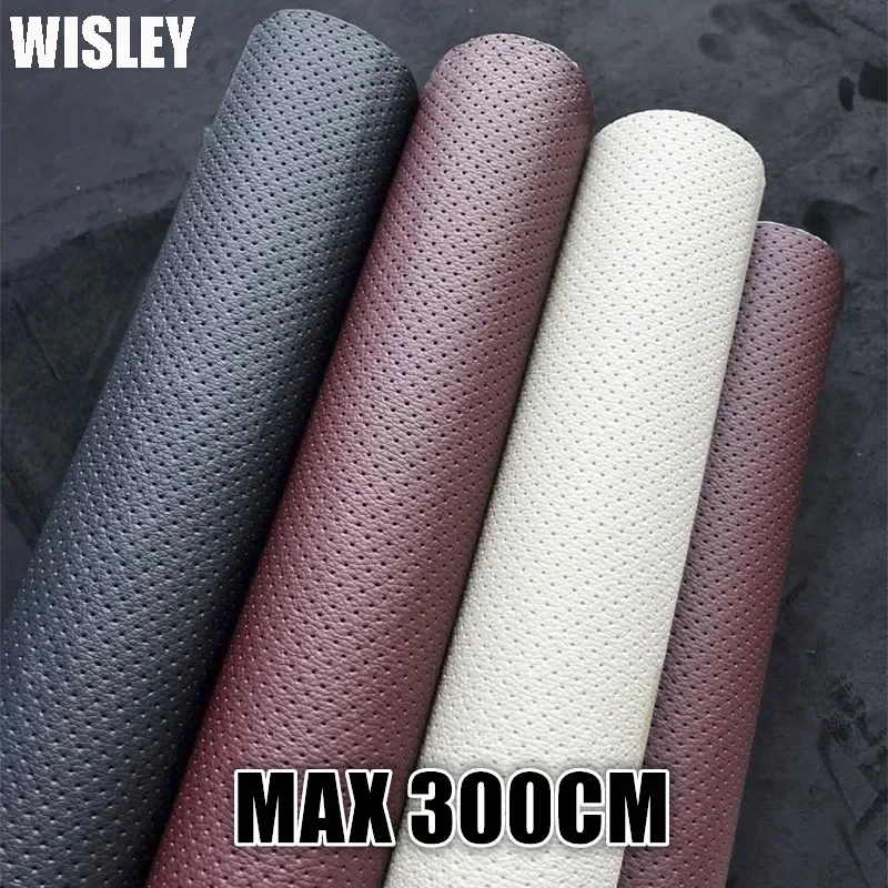 통기성 천공 자체 접착 가죽 자동 좌석 수리 가죽 스티커 가구 소파 의자에 대한..