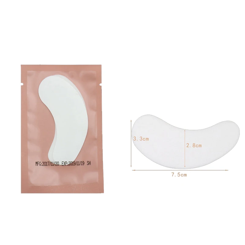 Eyelash Patches Eyelash Patch Eyelash Pads Eyelash Accessories Eyelash Extension Supplies Eye Patches 50 Pairs Eyelash Extension hydrogel eye patch Grafted false Lash Under Eye Gel Pad Stickers