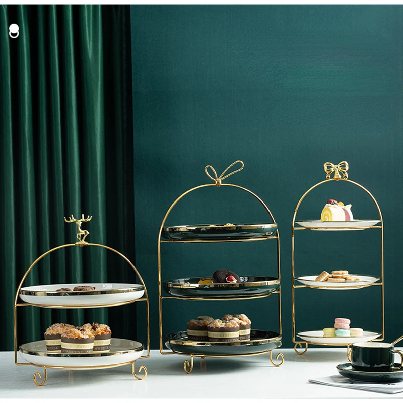 Cake Stand Dessert Stand Luxury Nordic Cake Stand Dessert Display Candy Bar Biscuit Chocolates Utensils Aesthetic Torten Deko Baking Tools