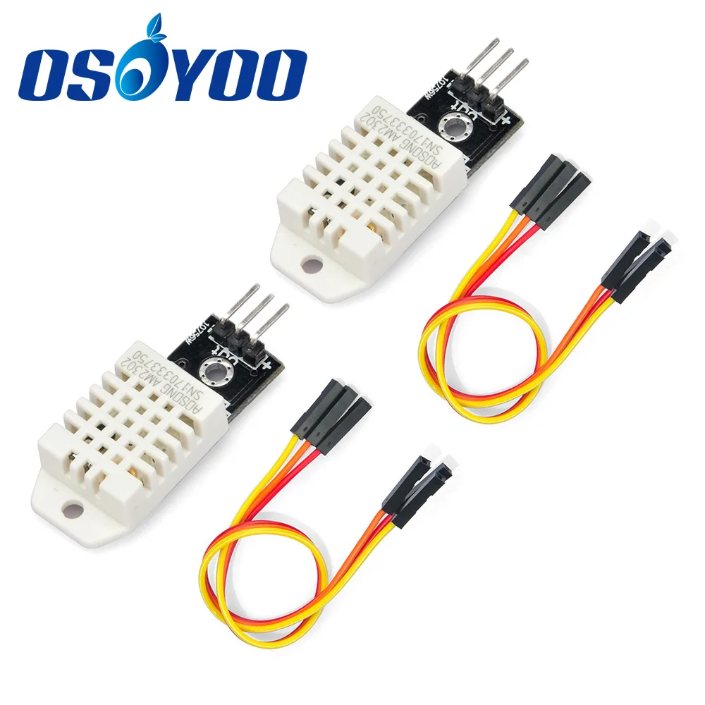 2PC DHT22 / AM2302 Digital Humidity and Temperature Sensor Module for ...
