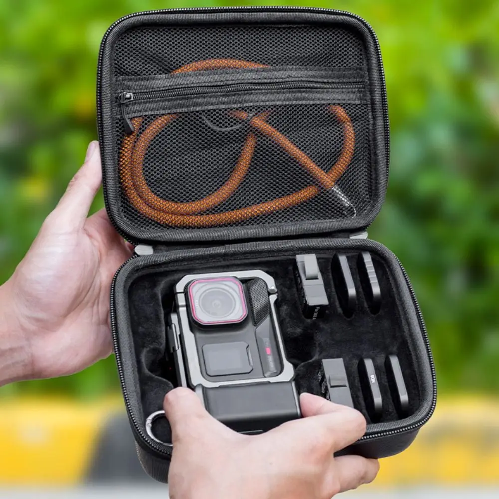 휴대용 거리 사진 키트 보관 가방 Insta360 Ace Pro 2/Ace Pro용 경량 충격 방지 Xplorer 그립 보호 케이스