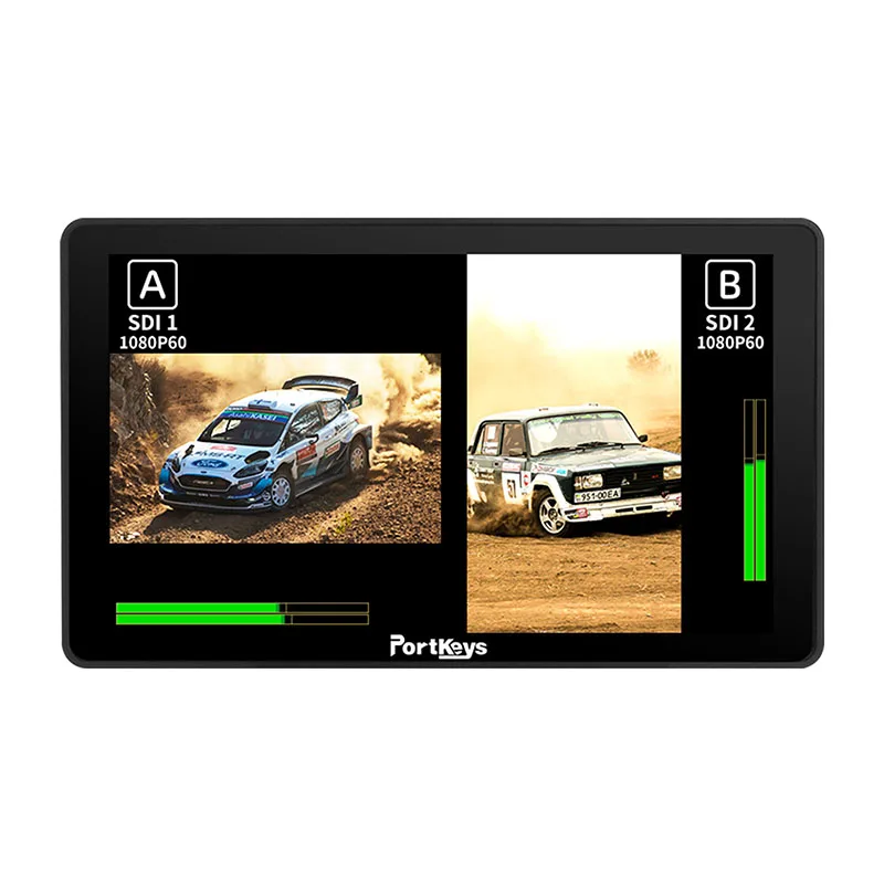 Portkeys 모니터 카메라, 와이파이 제어, BM7IIDS, 7 인치, BMPCC4, 6K 프로, A7MIII A7M IV A7SIII A1 A9II RX10 터치 스크린