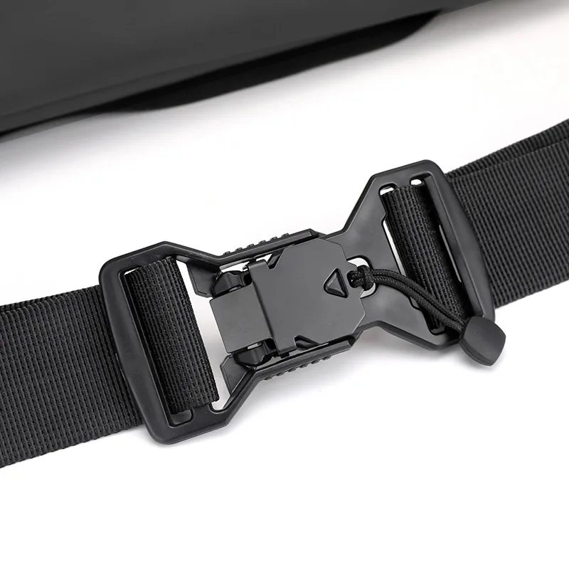 Crossbody bag for men, functional messenger bag, trendy brand chest bag, women's casual waist bag, magnetic buckle sports backpack, cycling shoulder bag