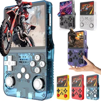 Console per videogiochi retrò R36S Schermo IPS da 3,5 pollici Sistema Linux Console di gioco portatile Open Source Lettore di giochi portatile Regalo per ragazzi