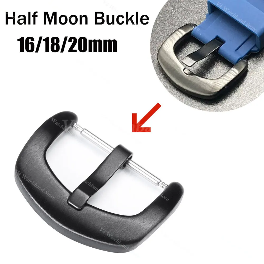 1pcs 2/3/4pcs Stainless Steel Buckle Clasp 16mm 18mm 20mm 22mm Watch