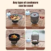 BRS-201A Portable Camping Gas Stove 16000W High Pressured Propane Butane Gas Burner Outdoor Emergency Stove with Piezo Ignition 5
