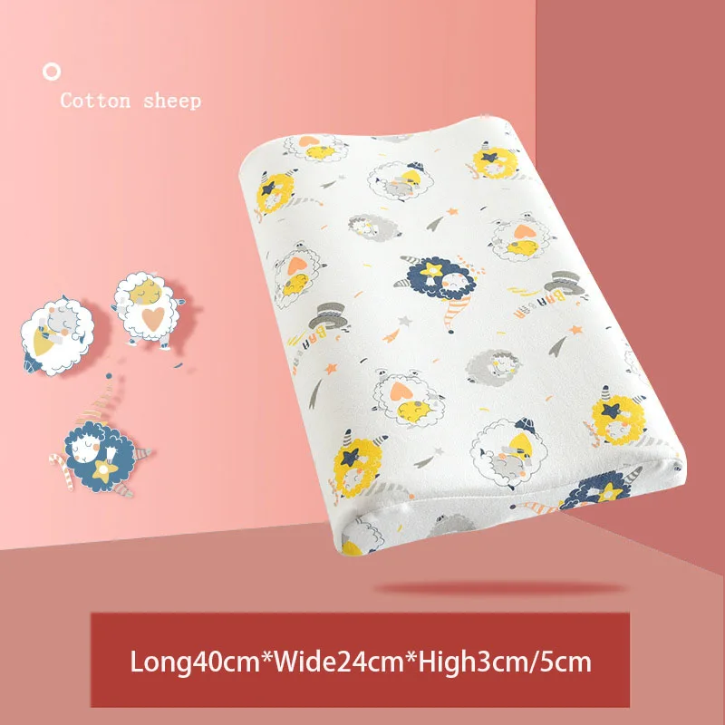 Memory Cotton Pure Cotton Neck Care for Primary School Children Infant Children Kindergarten Nap Children Pillow 5
