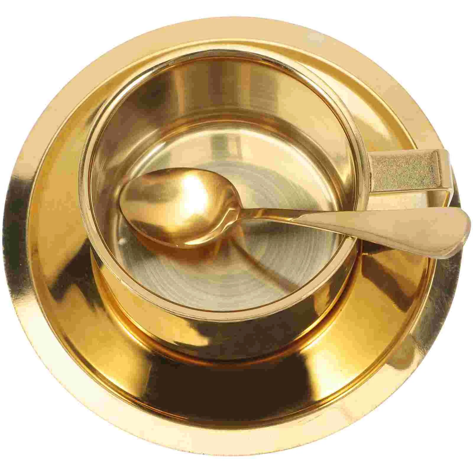 Stainless Steel Coffee Mug Cup for Home Office Household Metal Toddlers Milk Cups