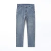 Classic Men's Straight Jeans Autumn New Fashion Retro Blue Stretch Denim Pants High Quality Brand Business Casual Trousers 6