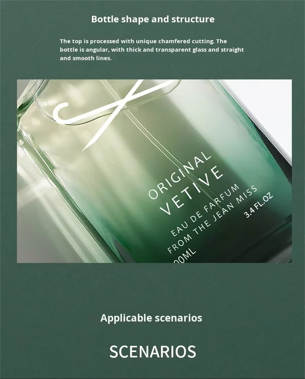 Perfume de Marca de Lujo para Hombre, 100 ml, Eau de Parfum, Colonia Masculina, Fragancia Natural y Duradera, Parfums Ho