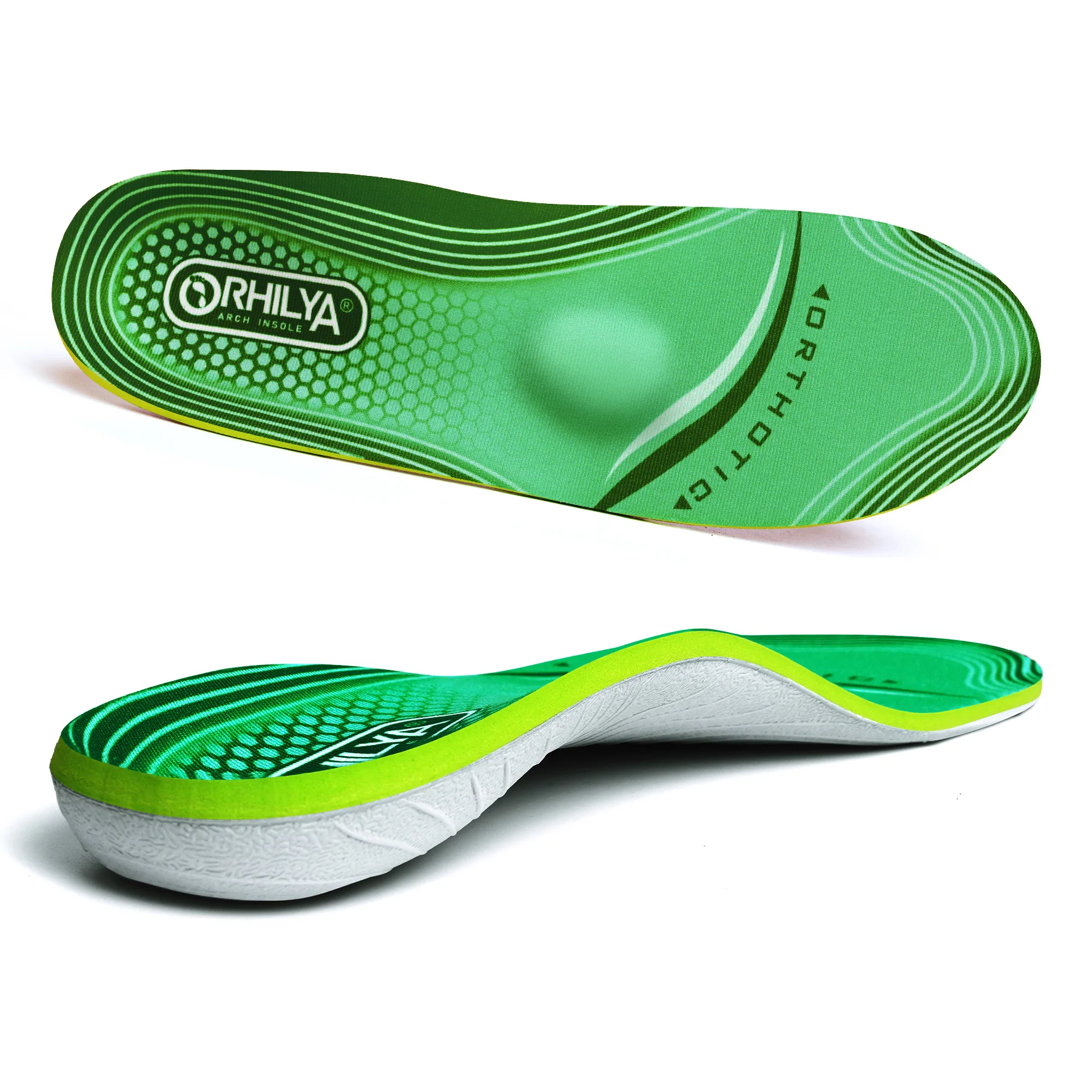 ตัวเลือกสินค้า แผ่นรองเท้า Orthotic รองรับแรงกระแทก เท้าสูง ใส่สบายทุกก้าว
