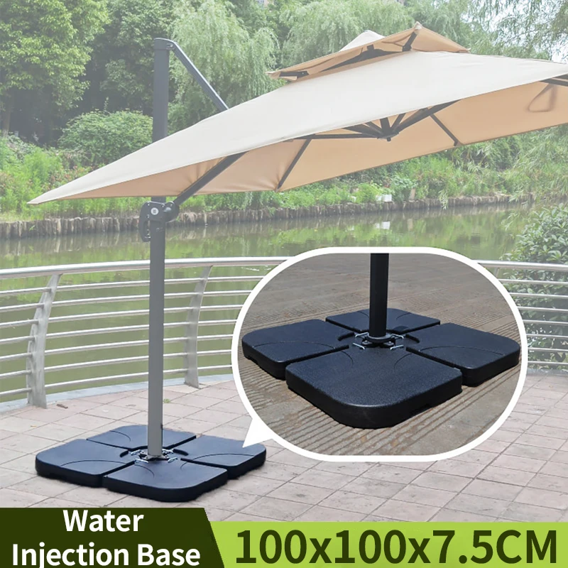 Outdoor Yard Beach Garden Sunshade Stand Heavy Duty Holder Umbrella Base Patio 