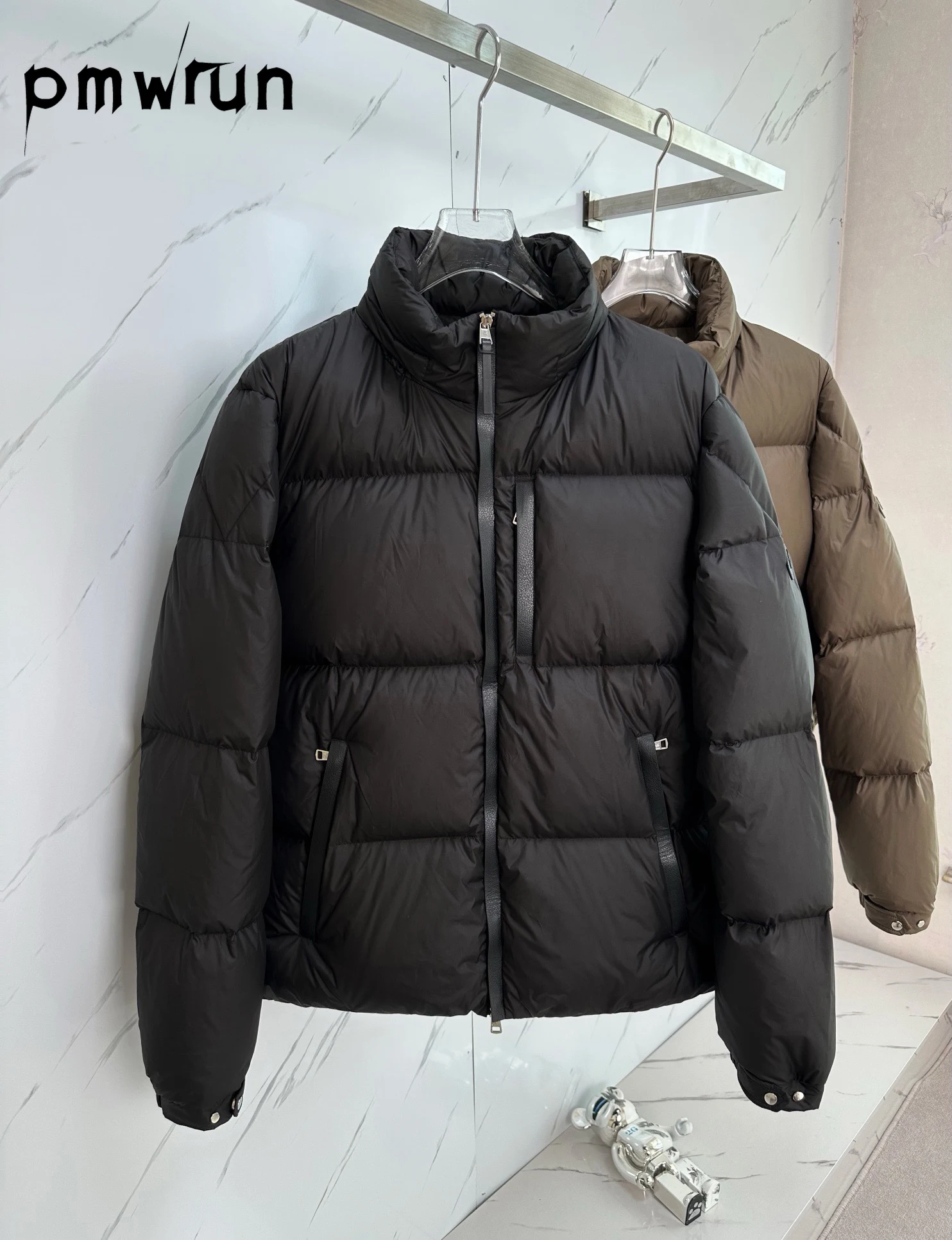 

Men's Loose Down Coat, Short Business Coat, Autumn and Winter, New, 2022