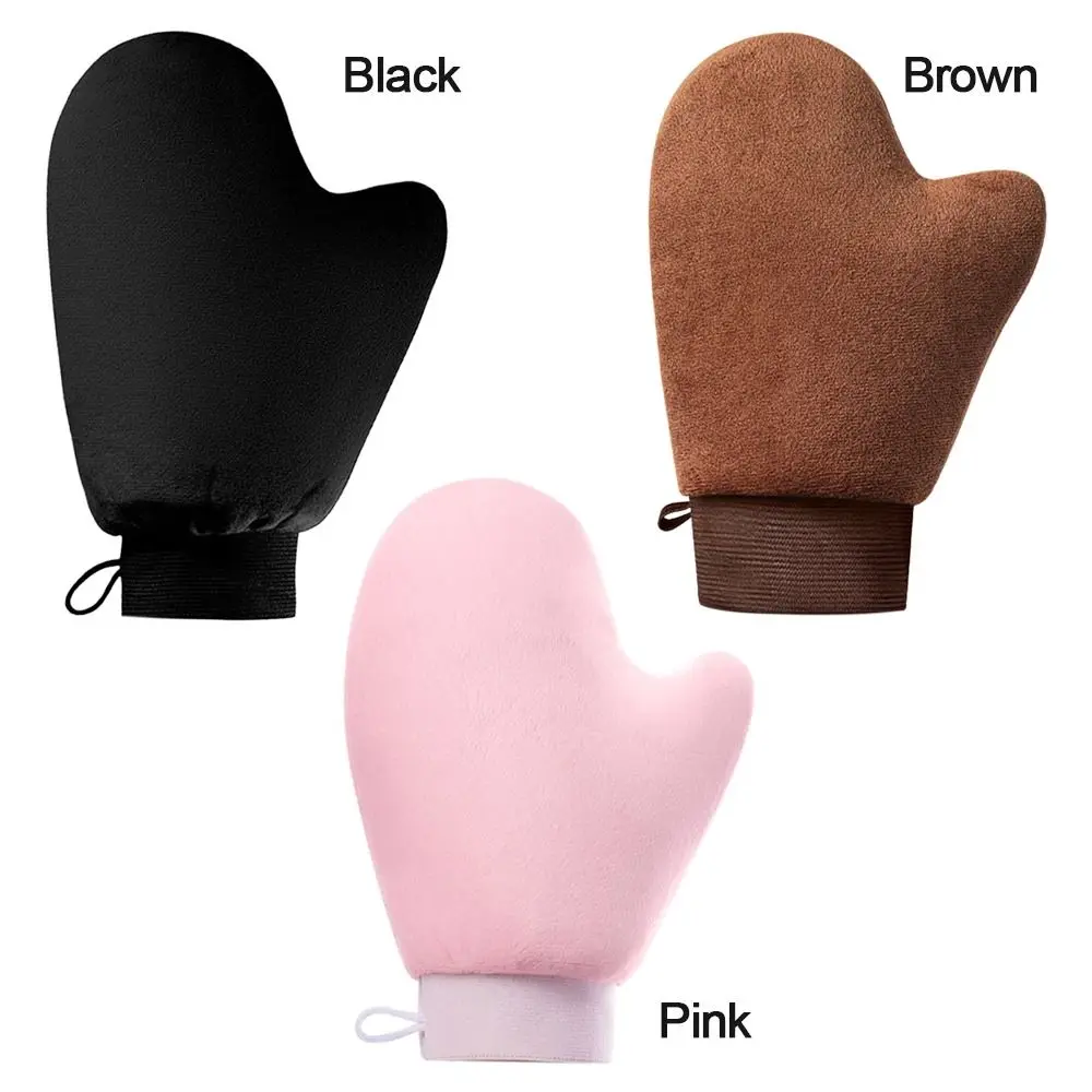 Creative Reusable Lotion Applicator Double-Sided Sunless Fake Tan Self Tanner Mitt Washable Body Face Self Tan Glove