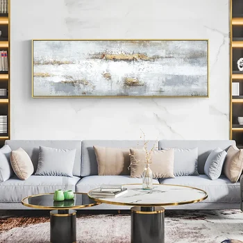 Modern Abstract Color Block Canvas Art 1