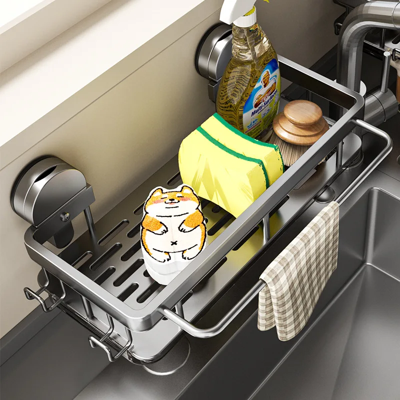 Wall Hanging Corner Rectangular Rack Bathroom Shelf Towel Rack Shelves Wall Shower Shampoo No Drill Shelf Tripod