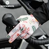 ROCKBROS Cycling Gloves Long Finger Touch Screen Mountain Bike Road Bike Full Finger Female Spring Autumn Pink Cycling Equipment 4