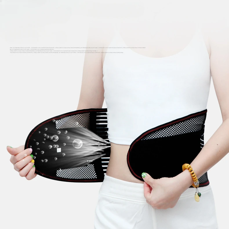 Generic Adjustable Waist Trainer Belt Men Women Lower Back Brace Spine Support Waist Belt