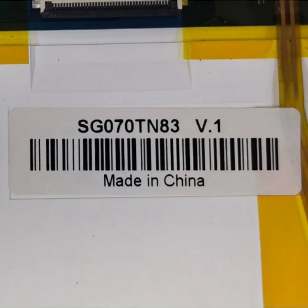 CAOX 브랜드 새  7인치, 엘리베이터 모니터 내부 스크린 SG070TN83 V.1 COG-T700MIWH-38-B
