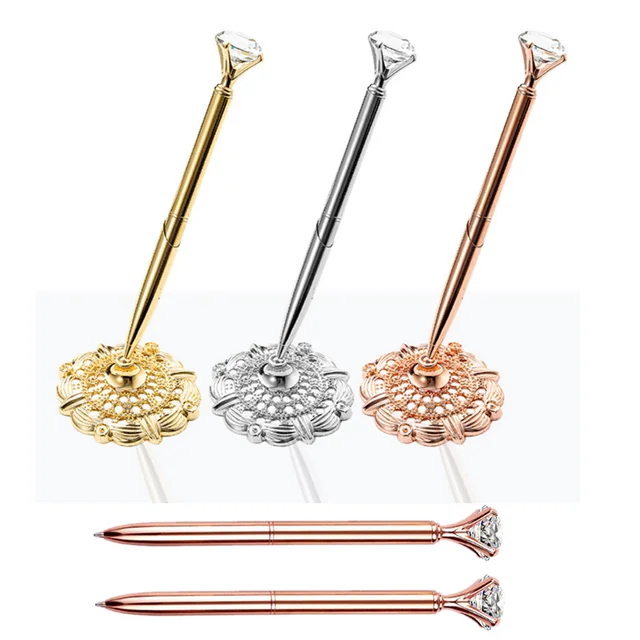 Wedding Guest Book Writing Signing Diamond Pen: A Touch of Elegance for Your Special Occasion