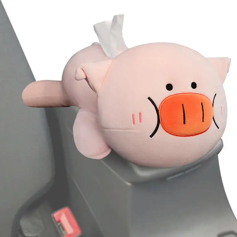 

Car Tissue Box Soft Plush Tissue Cover Napkin Holder Decorative Napkin Holder Paper Holder Boxes Car Accessories For Car