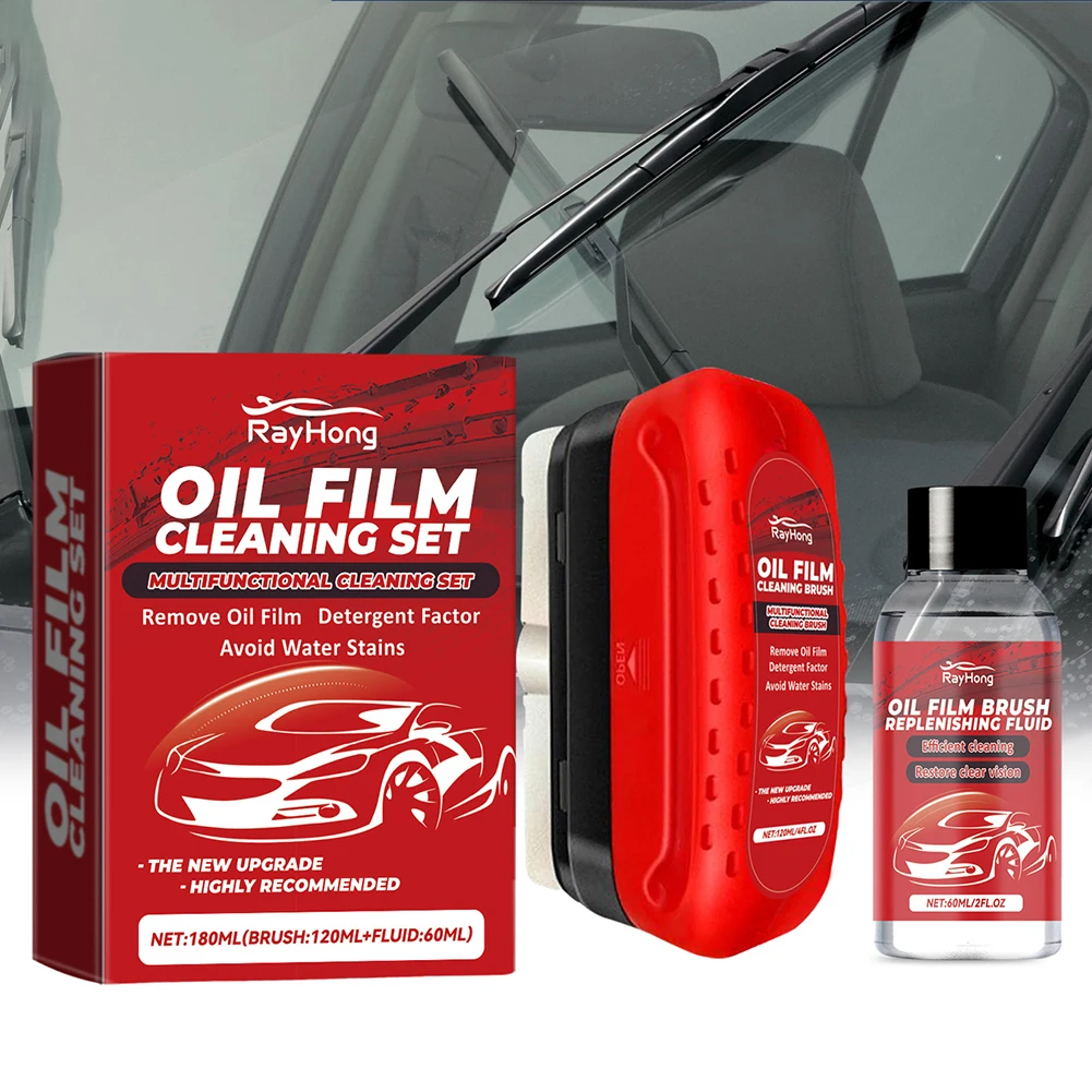 Glass Cleaning Board Improves Clarity and Visibility Automotive Oil Film Cleaning Brush Glass Oil Film Remover for Windshield glass cleaner