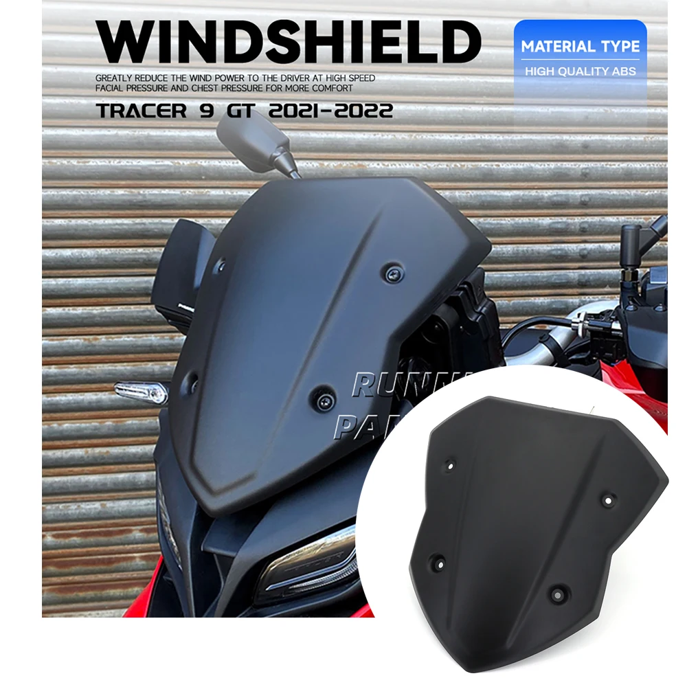 Tracer 9 Accessori Tracer9 Gt 2021 2022 Per Yamaha Tracer-9 Parabrezza Moto Fly Screen Parabrezza Deflettore
