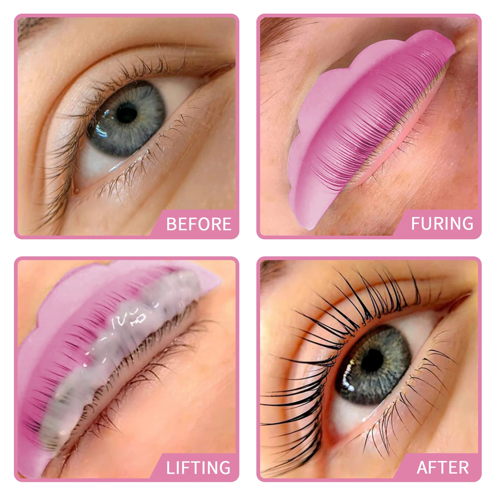 5 Pair Eyelash Extension Pads Silicone Protection Eyelashes Pad Reusable Lifting Curler Shield Patch Lashes Makeup Tool,eyelash patches,eyelash patch,eyelash pads,eyelash accessories,eyelash extension supplies