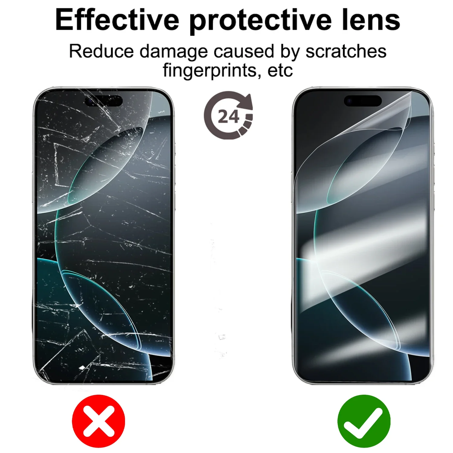 Premium Hydrogel Full Cover Screen Protector - Anti-Scratch Protective Film