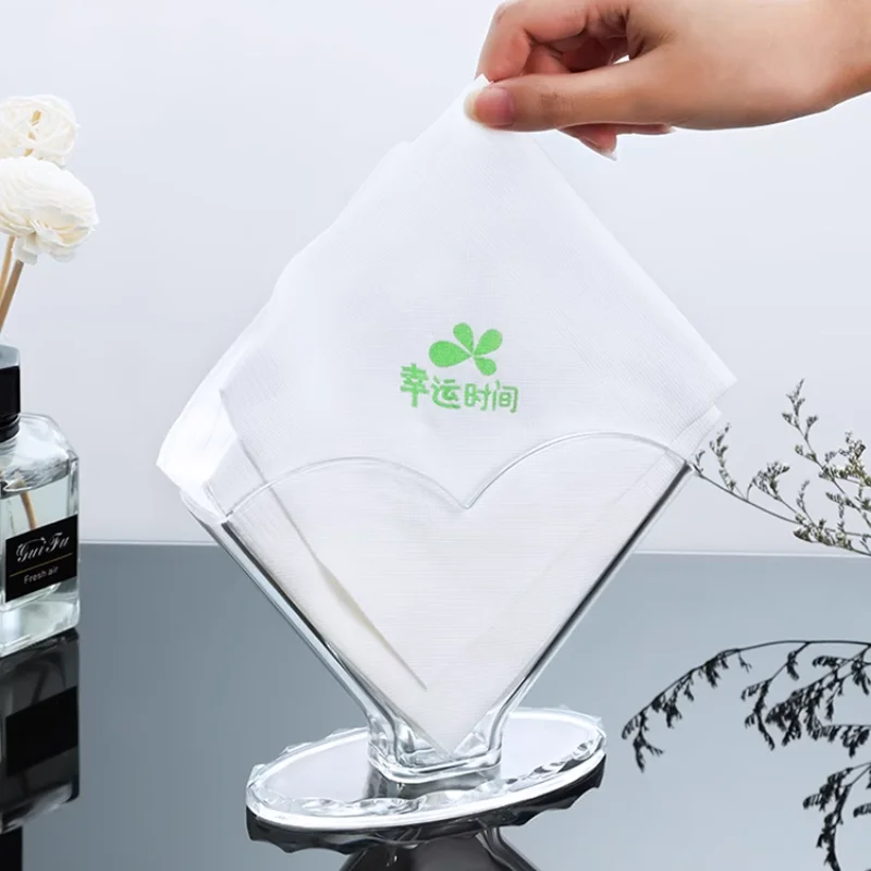 Acrylic Tissue Holder Desktop Vertical Tissue Box Toothpick Holder Thickened Transparent Table Storage Accessories 5