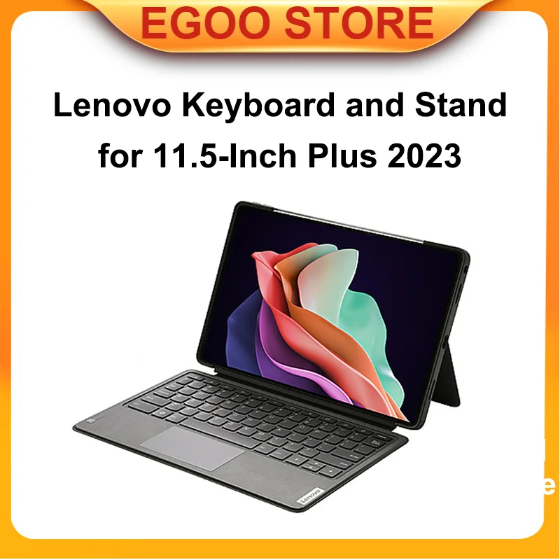 

Original Lenovo Keyboard and Stand for Lenovo Tablet Plus 2023 11.5-inch Gray