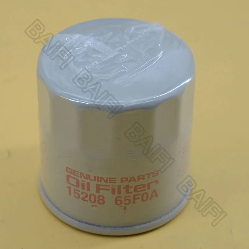 BAIFI Genuine Engine Oil Filter 15208-65F00 15208-65F0A For Infiniti G25 G35 G37 FX35 EX25 QX70