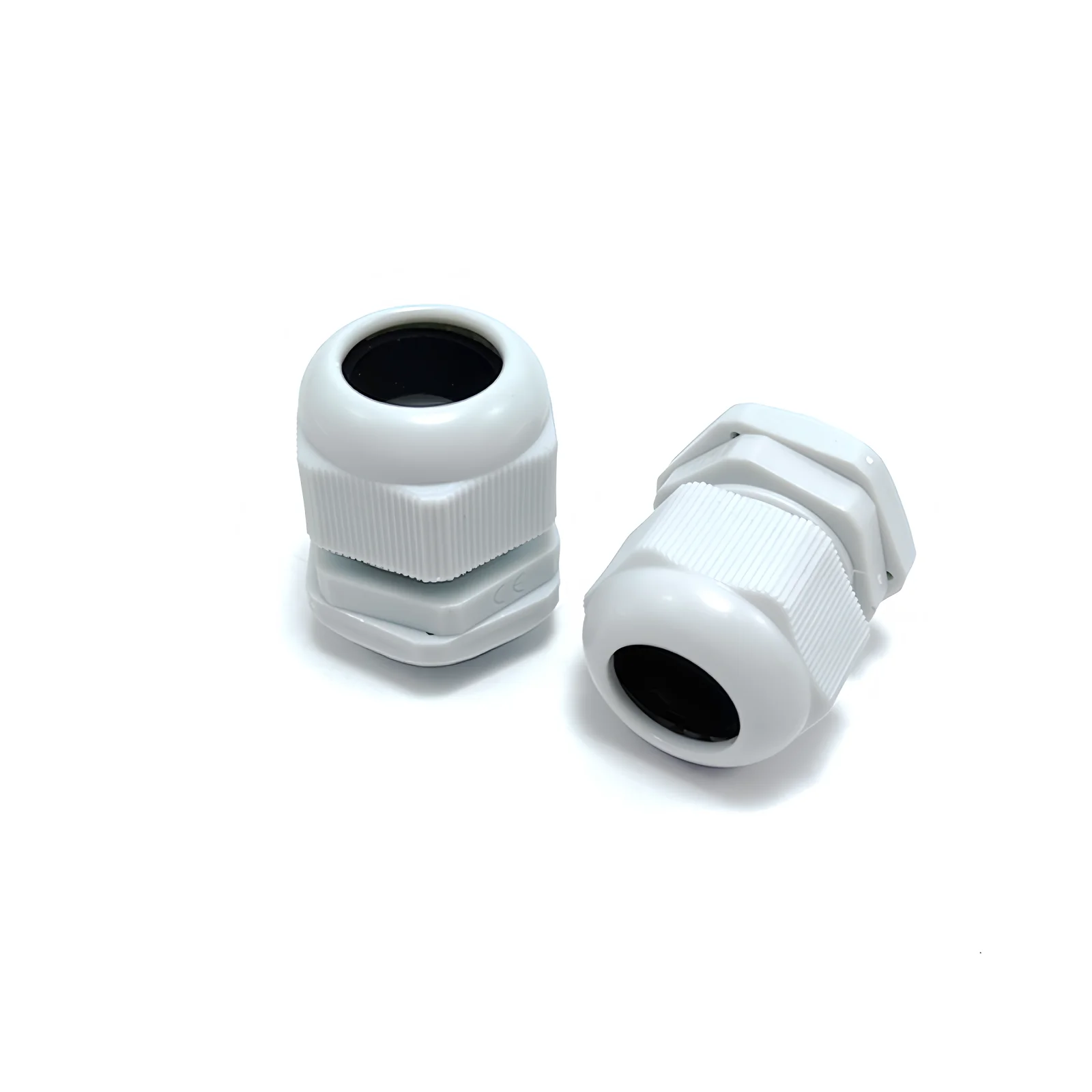 10pcs Waterproof Cable Gland PG7 PG9 PG11 PG13.5 PG16 PG19 PG21 PG29 white black nylon plastic connection fixing head IP68