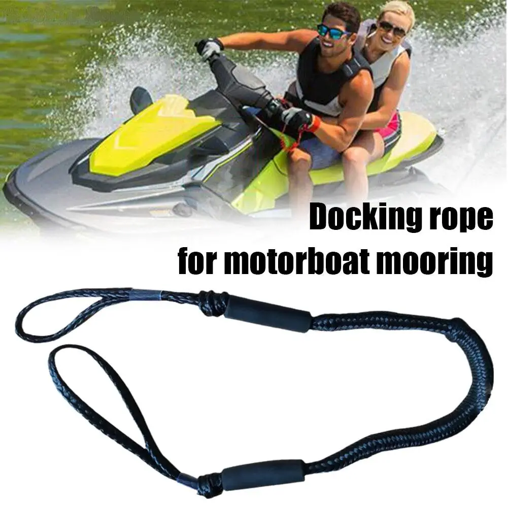 

4FT Kayak Boat Mooring Rope Boat Bungee Dock Lines For Inflatabele Fishing Boat BOAT/JET SKI/PONTOON Accessories M7Y0