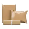 50Pcs Milk Tea Color Envelope Mailing Bags PE Plastic Waterproof Clothes Courier Bags Adhesive Seal Thicken Pouch Shipping Bags 1