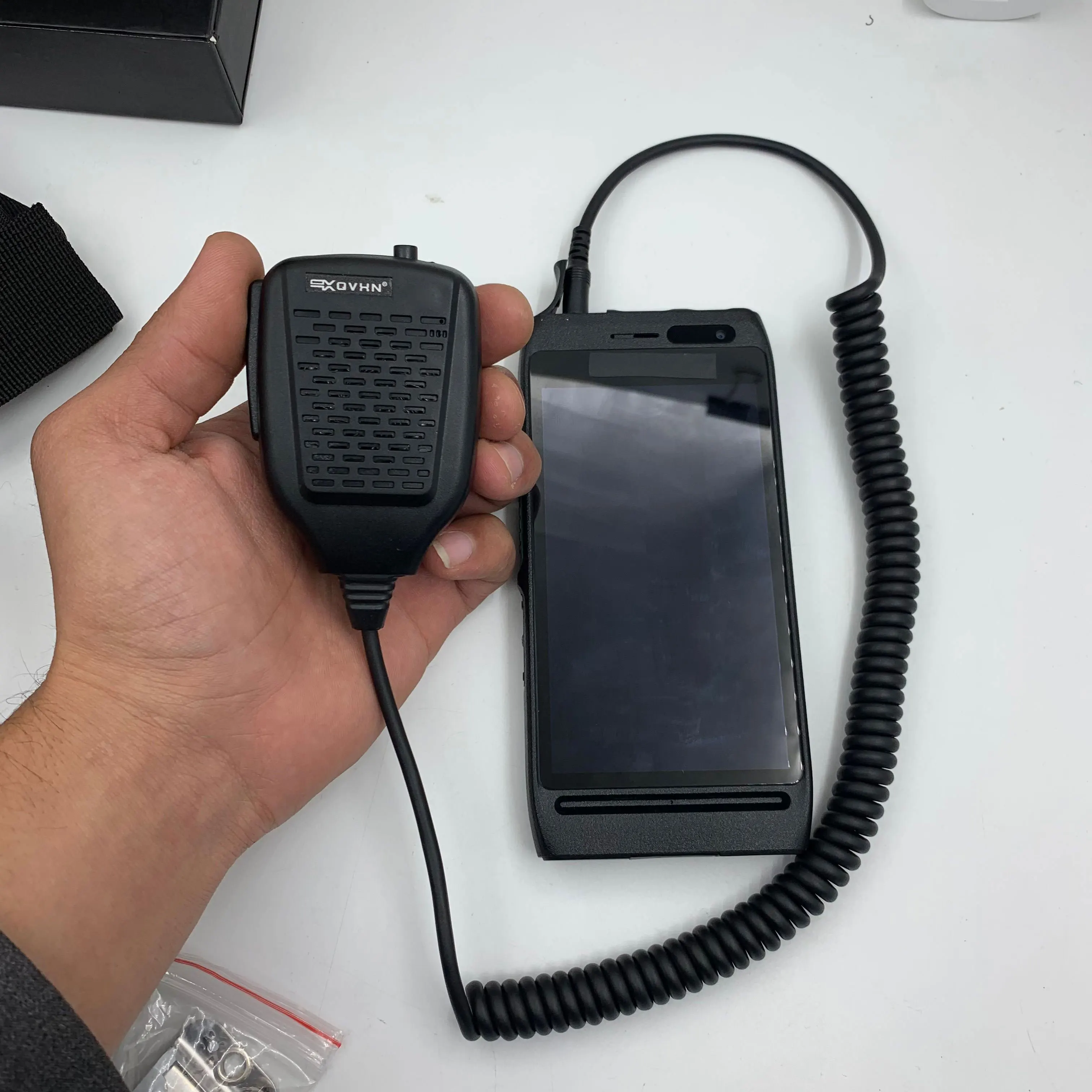 Zello ラジオ用 3.5mm ジャック プラグ PTT ハンドヘルドおよび