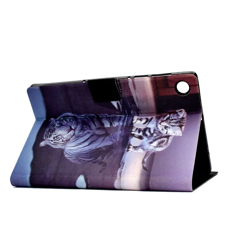 para Lenovo Xiaoxin Almofada 2023 Case Tab M10 Plus 3rd Gen 10.6 Tb128fu Tb125fu Capa Funda Crianças Pintados Couro do Plutônio Suporte Coque - Imagem 6