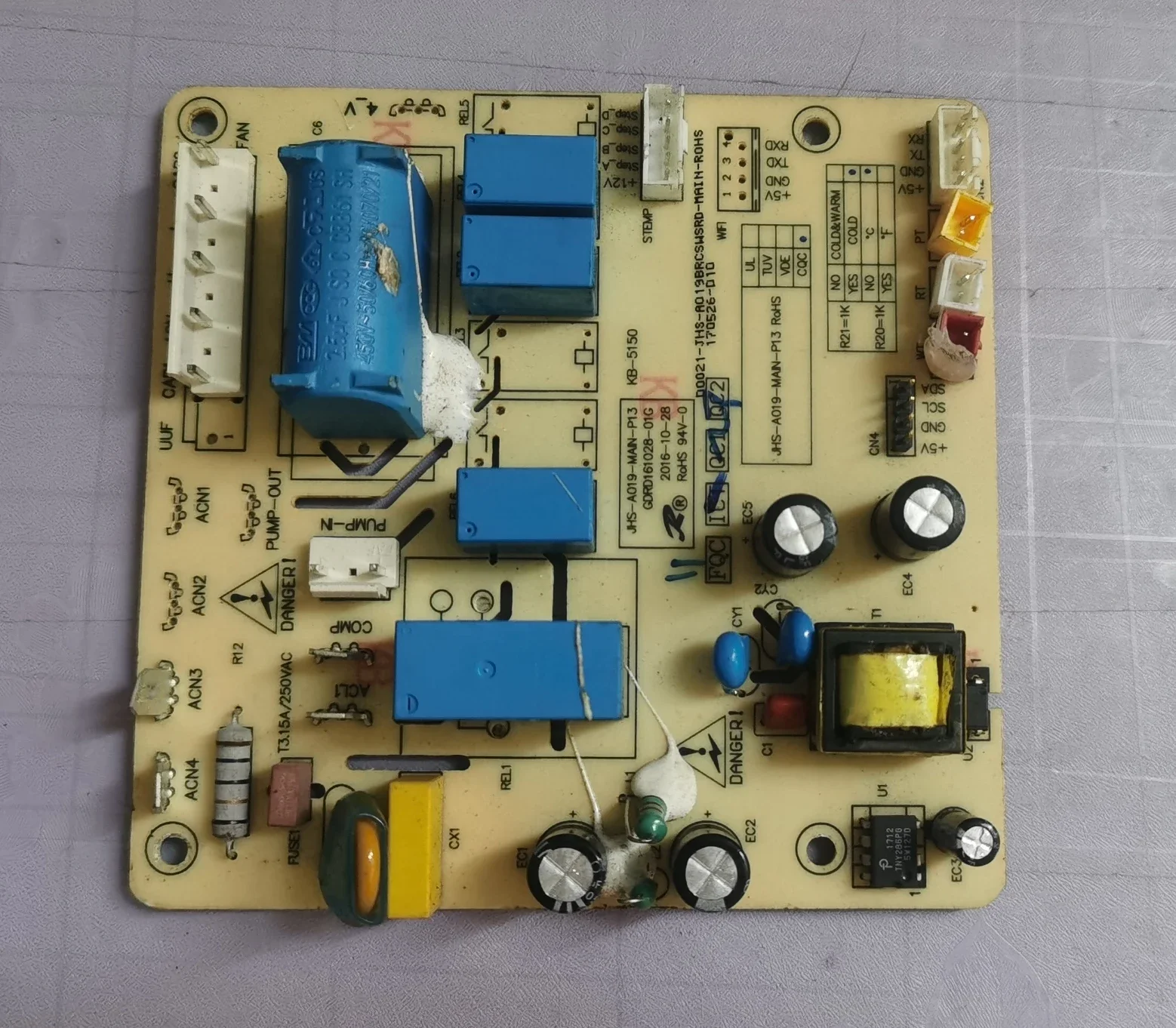 

JHS-A019-MAIN-P13 GDRD161028-01G Computer Version Motherboard