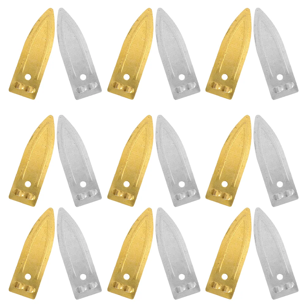 

40 Pcs Experiment Materials Electrode Strips Zinc Plates DIY Fruit for Copper Supplies