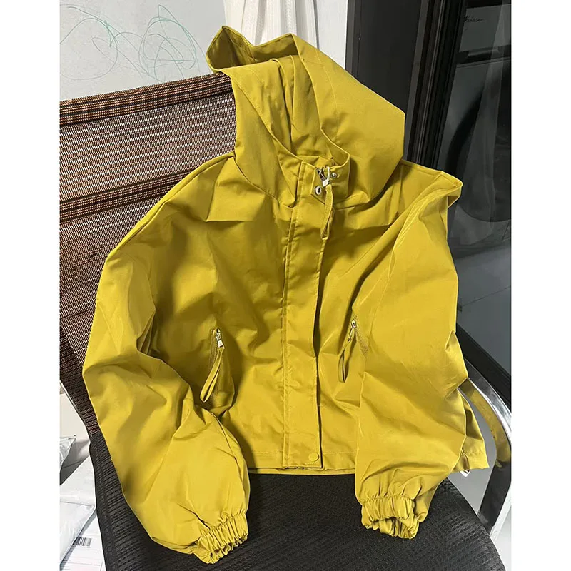 2026 New Summer Sun Protection Women's Jacket Long Sleeve Casual Windbreaker Female Hooded Overcoat Loose Basic Coats Outwear 6