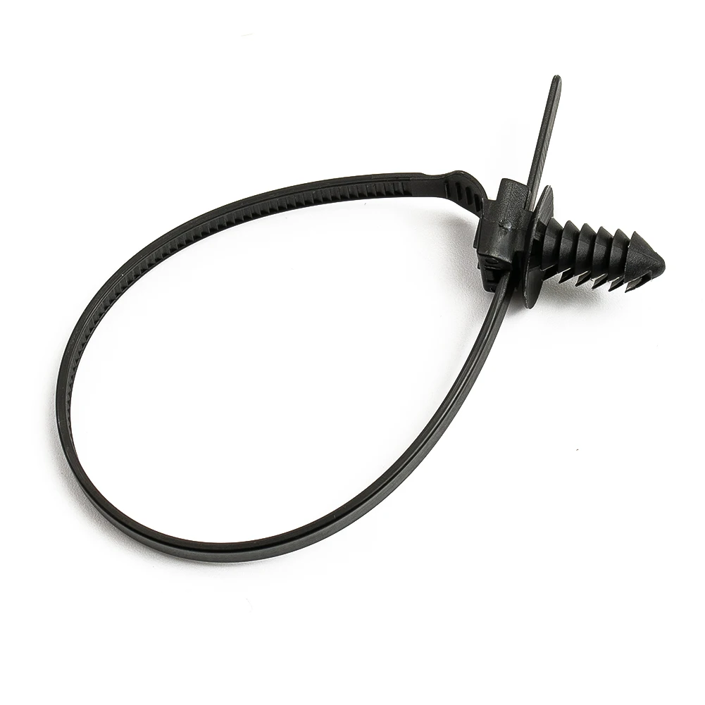 

New Practical Durable High Quality Cable Ties Parts 50pcs Accessories Black Car Fastener Bundle Released Zip Straps