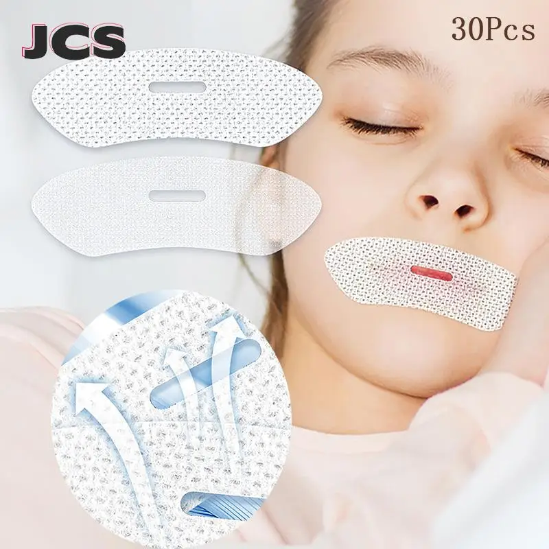 

30 шт., наклейки для коррекции ночного сна, губ, носа, дыхания