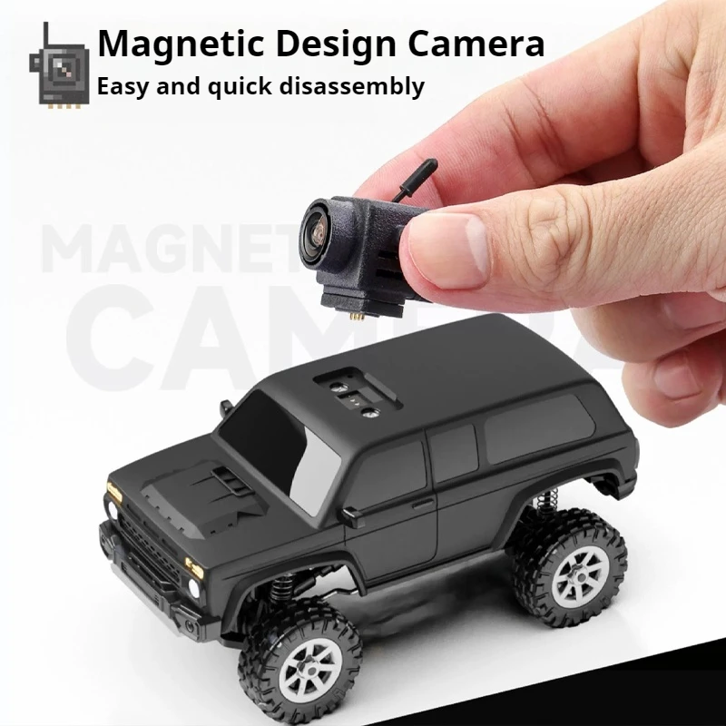 SNT 8031 4WD 2.4G 1/43 Mini FPV RC Simulation Climbing Off road Vehicle Model Desktop Toy Remote Control Car Children's Boy Toy 4