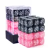 Bescon Colorful 36pcs 12mm Positive and Negative Dice Counters Set, Small Token Dice Loyalty Dice in Brick Box 5
