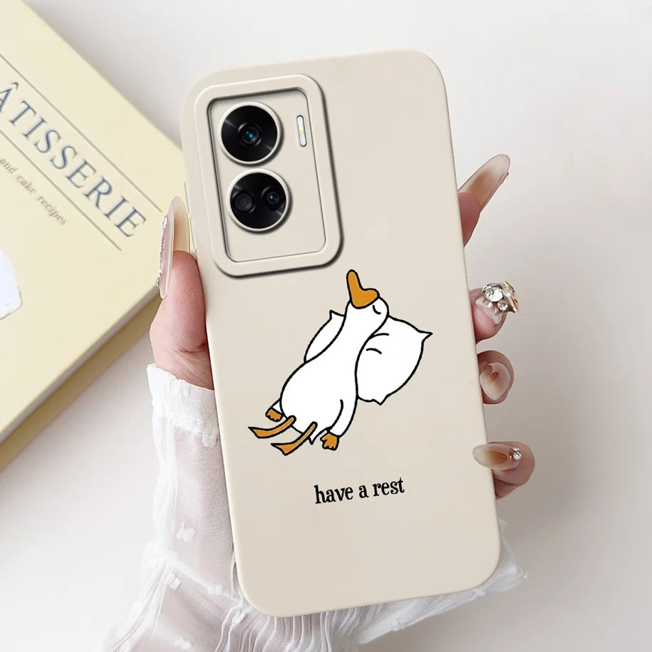 Shockproof Soft Liquid Silicone Phone Case with Popular Flower Design