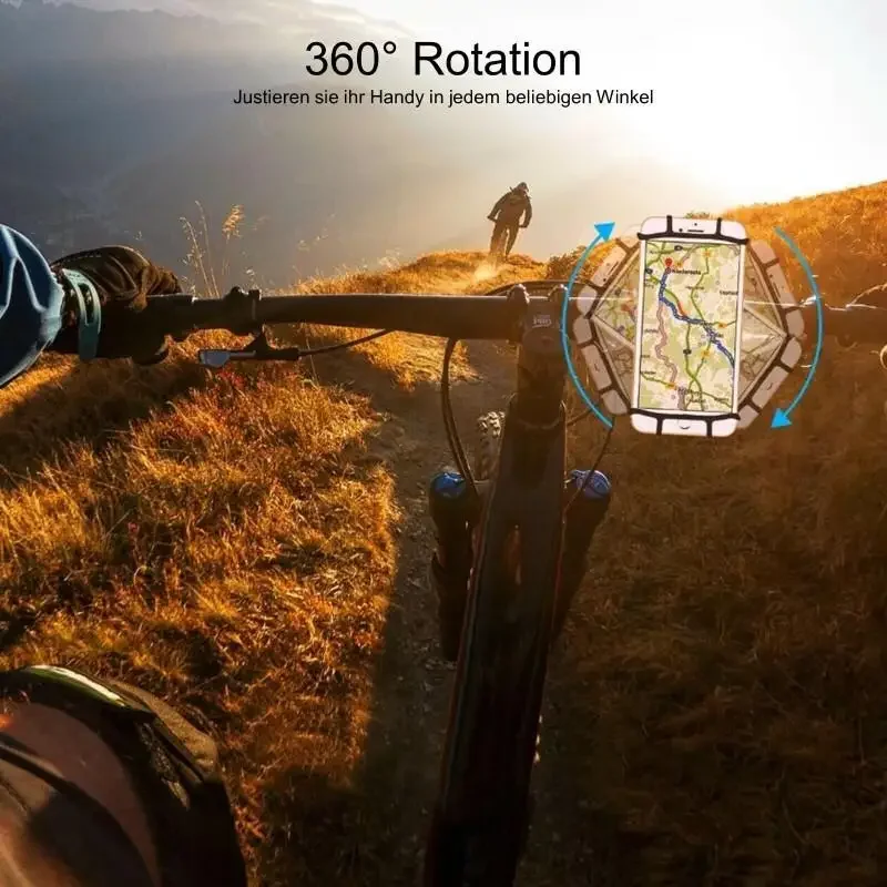 Silicone Bike Phone Holder For Universal Mobile Phones